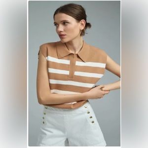 Anthropologie Maeve Knit Vest